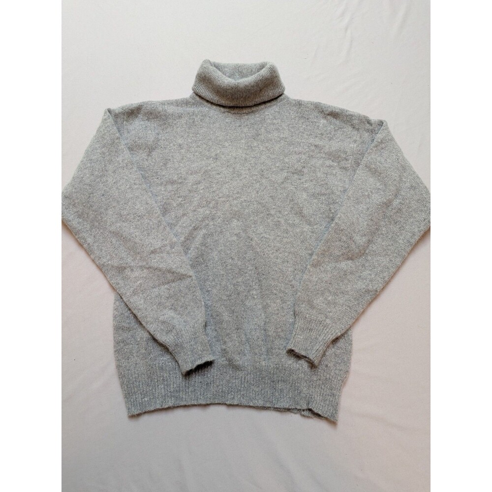 VTG Dana Brooke Lambswool Blend Turtleneck Sweater Womens S